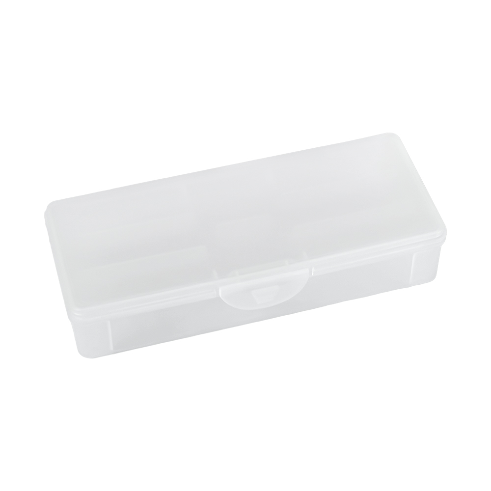 Pincet etui met compartiment - transparant | Smart Lashes