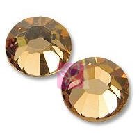 Bergkristal voor wimpers - Licht Topaas - SS6 - 25 stuks | Smart Lashes