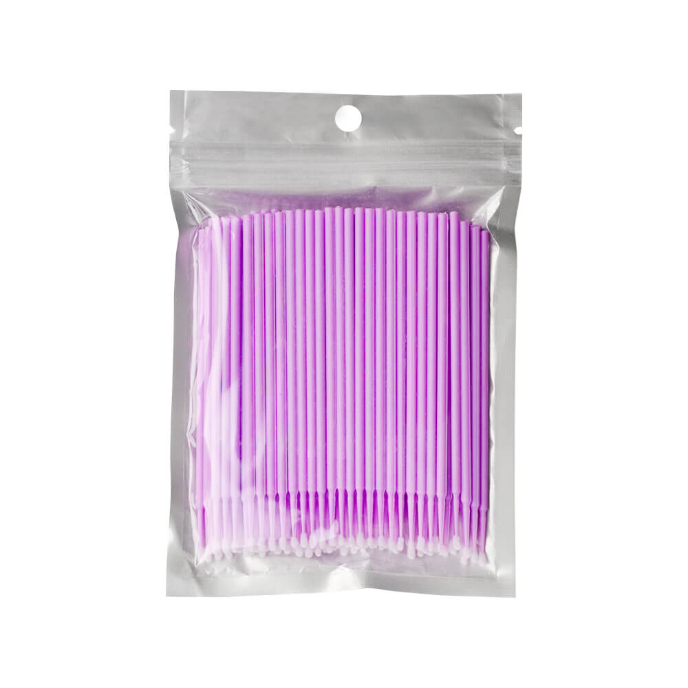 Microborstels - 100 stuks - Violet | Smart Lashes