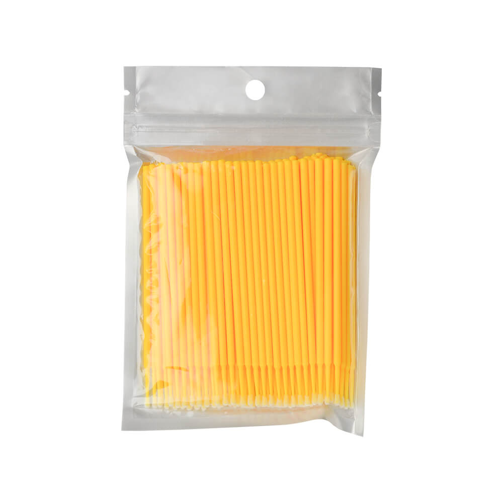 Microborstels - 100 stuks - geel | Smart Lashes