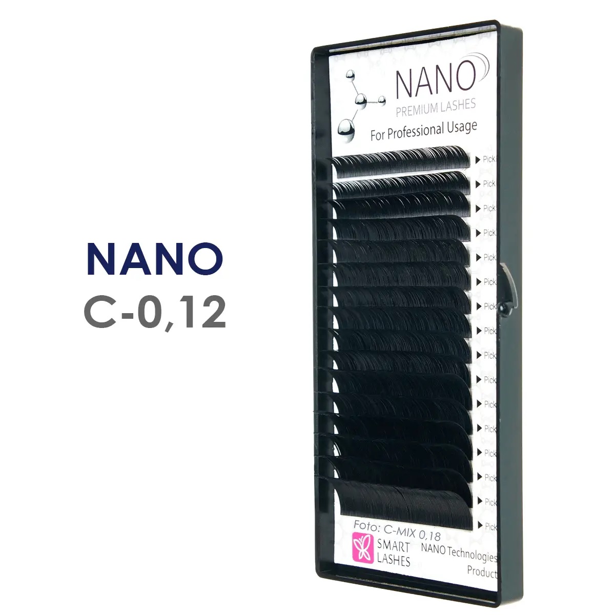 NANO - C - 0,12 mm | Slimme Wimpers