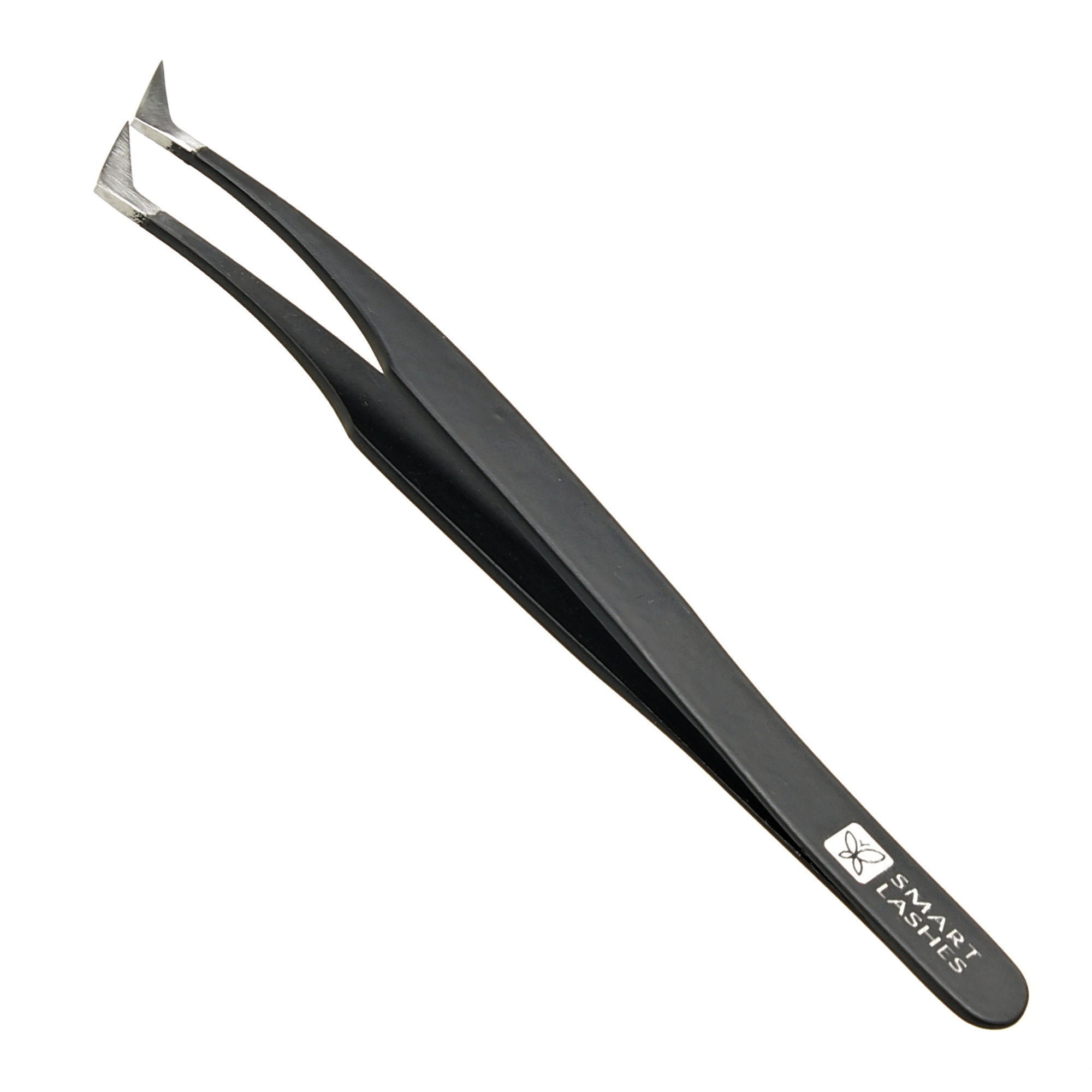 Pincet type D - 12 cm - zwart | Smart Lashes