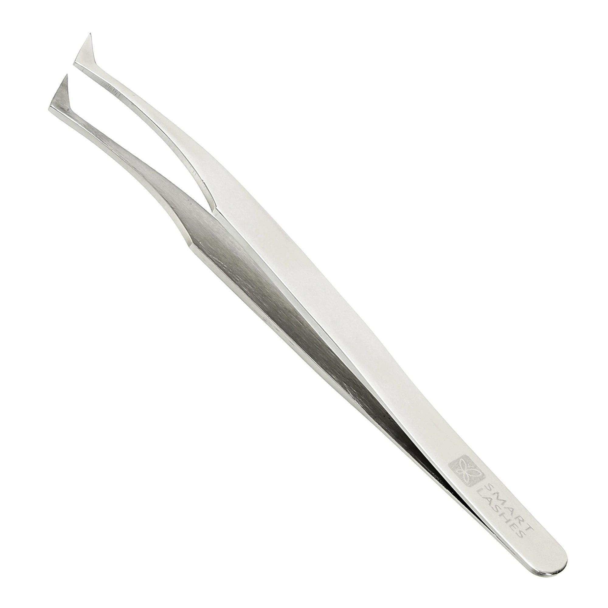 Pincet type D - 12 cm - staal | Smart Lashes