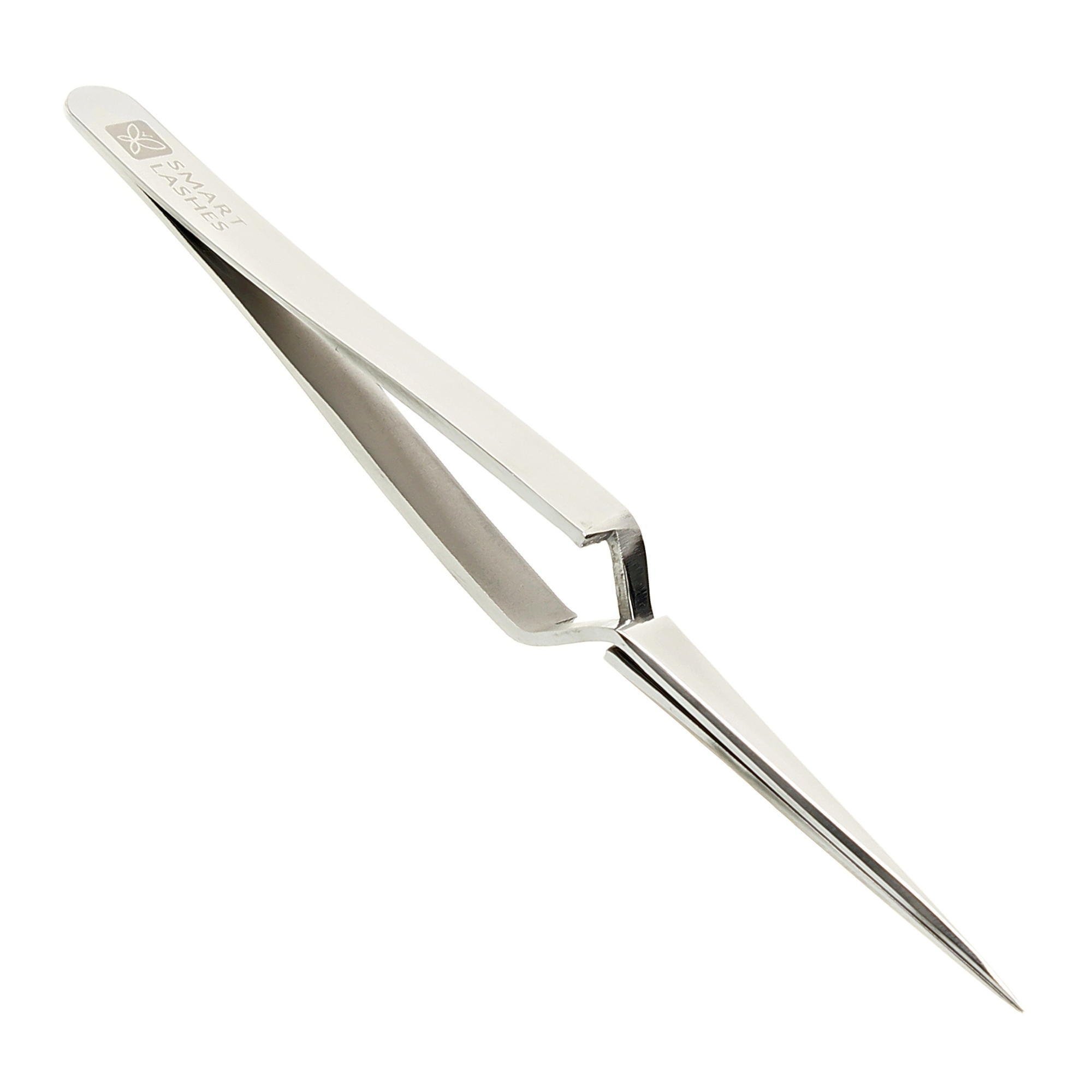 Pincet type E - 12 cm - staal | Smart Lashes